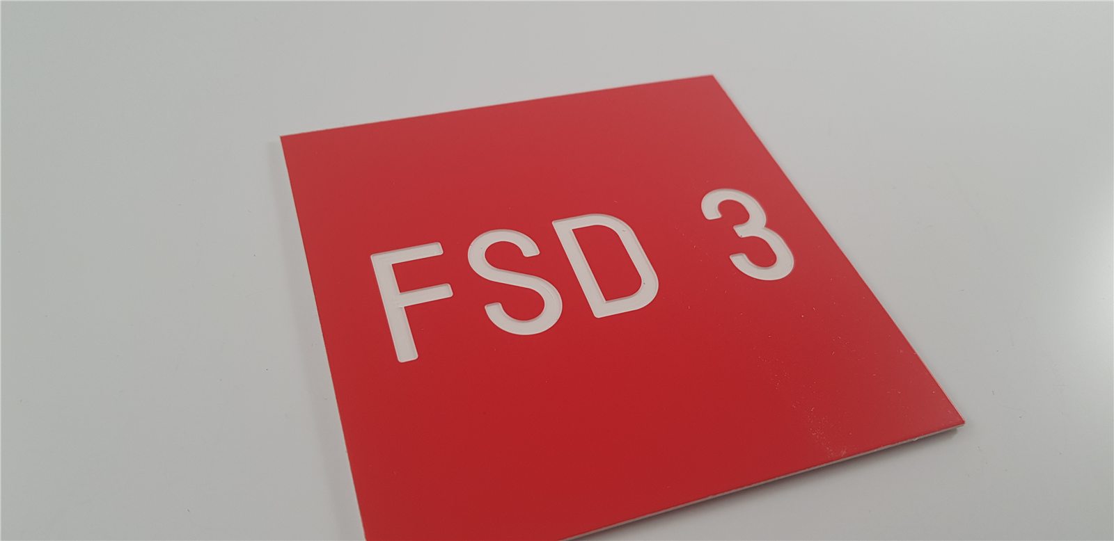 Brandschutzschild für ein Feuerwehrschlüsseldepot